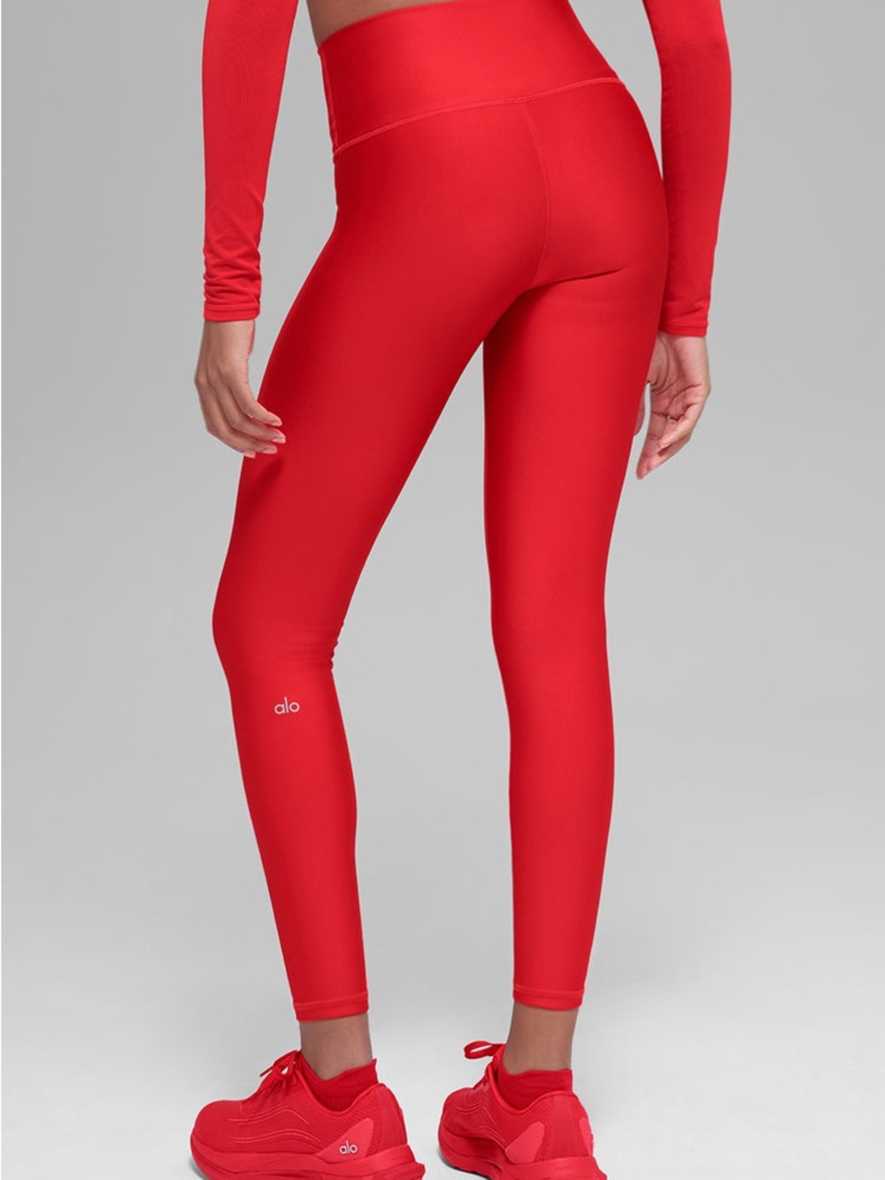 ❤️ NWT Alo Yoga 7/8 High-Waist Airlift Legging Classic Red Size XXS